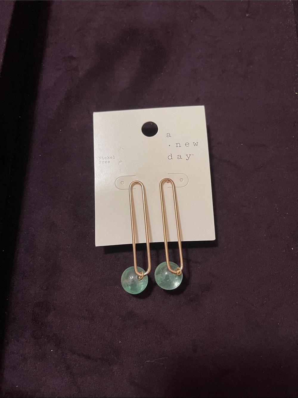 A new day earrings NWT